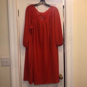 Orange/reddish dress